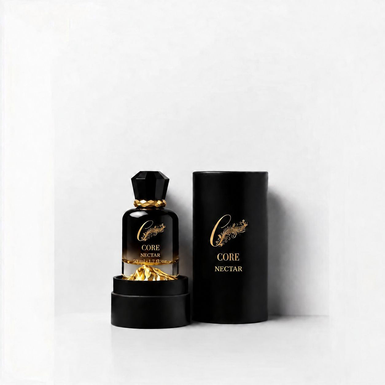 CORE Nectar box CORE Nectar perfume presentation box on a white background